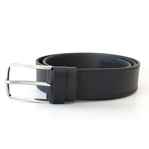 Juodas vyriškas odinis diržas 4 cm Vilnius Fashion Belts