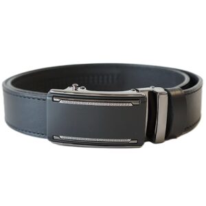 Vyriškas odinis diržas su automatine sagtimi Vilnius Fashion Belts