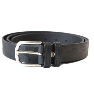 Juodas moteriškas odinis diržas 3cm Vilnius Fashion Belts