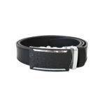 Stilingas vyriškas odinis diržas 3,5 cm su automatine sagtimi Vilnius Fashion Belts