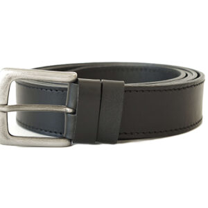 Ypač ilgas juodas odinis vyriškas diržas 4 cm Vilnius Fashion Belts