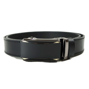 Stilingas vyriškas odinis diržas su automatine sagtimi, Vilnius Fashion Belts